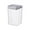 D, variant on Food Grade Transparent Plastic Storage Can with Press Sealed Lid, Leakproof and Airtight Storage Container for Pantry, Kitchen Organization, and Food Preservation