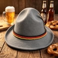 thumbnail image 4 of Levmjia Womens Bavarian Hat Traditional Oktoberfest German Flag Decor Lightweight Adjustable For Beer Festival Themed Party Halloween Costume Summer Daily Wear, 4 of 8