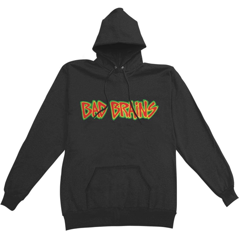 Official Bad Brains Bad Brains Hooded Jumper Hoodie Pullover Band Merch