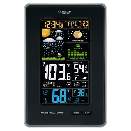 - La Crosse 308-1425B-INT Wireless Color Weather Station