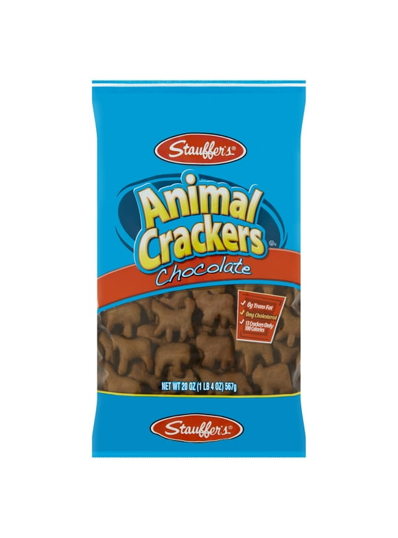 Stauffer's Animal Crackers Chocolate, 20oz Shelf-Stable Bag