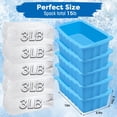 thumbnail image 3 of Molde de Bloques de Hielo Haldane 5PC Extra Grande 6.8L para Cubos de Hielo, 3 of 7