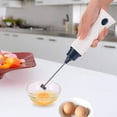 thumbnail image 5 of Espumador eléctrico de mano, batidor automático de leche y huevos con tapa, 5 of 5