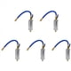 thumbnail image 1 of 5X Inyector de Tinte Aire Acondicionado Inyección de Aceite de Automóvil R12 R134A R22 Inyección de Tinte 2 Onzas Tubo de Llenado de Refrigerante Líquido Puro Azul, 1 of 5