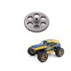 thumbnail image 5 of Engranaje de reducción del engranaje principal de metal 104019-2232 para 104009 104016 104019 12402-a 12409 pieza de repuesto de coche teledirigido, 5 of 5