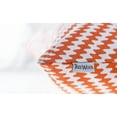 thumbnail image 5 of TreeWool (Pack of 2) Kaleidoscope Accent Decorative Square Cotton Throw Pillow Covers (22" x 22", Orange), 5 of 6
