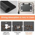 thumbnail image 7 of Pet Feeding Mat-Absorbent Pet Placemat for Food and Water Bowl, with Waterproof Rubber Backing, Quick Dry Water Mat for Dog Cat, 7 of 7