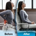 thumbnail image 6 of Premium Memory Foam Gel  Cushion for Tailbone Pain Relief - Ergonomic Office & Car Chair Pad with Non-Slip Cover, 6 of 7