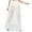 White, variant on ZVNAΖH Women's Sheer Mesh Long Flowy Tulle Skirt Pleated Skirt Lace Shiny Star Skirt High Waist Swing Skirt