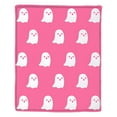 thumbnail image 4 of Halloween Throw Blanket for Couch and Bed Ghosts Spooky Pumpkins Print on Soft Blanket for Kids and Adult, 4 of 10