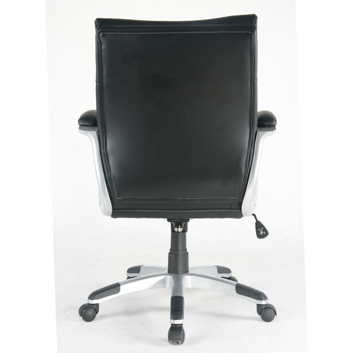 TygerClaw Mid Back PU Leather Office Chair