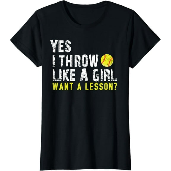 Softball Shirts For Girls Softball Tshirts For Women T-Shirt
