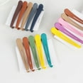 thumbnail image 4 of 10 Pcs Pinces à Cheveux pour Coiffage Barrettes à Bec de Canard Colorées Pinces de Séparation des Cheveux Trousse d'Outils de Coiffure pour Femmes Filles, 4 of 7