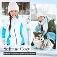 thumbnail image 5 of Winter Beanie Hat Gloves Set, Soft Knitted Hat Stretchy Gloves Warm Skull Cap Set for Women Men Gifts, 5 of 7