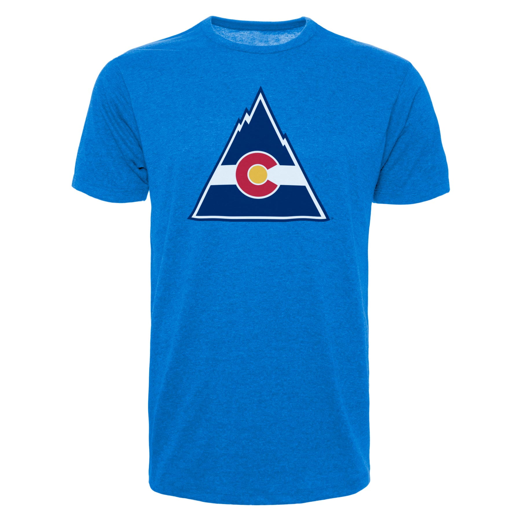 Colorado Rockies Vintage NHL `47 Bi-Blend Logo T-Shirt - '47