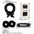 thumbnail image 5 of Sinkoo No Heat Hair Rollers Brown Curling Set, 59" Heatless Curling Set, Super Soft Ribbon Wrap for Long Hair, Brown Curling Set with 2 Scrunchies and 1 Clip, All Hair Types, 5 of 5