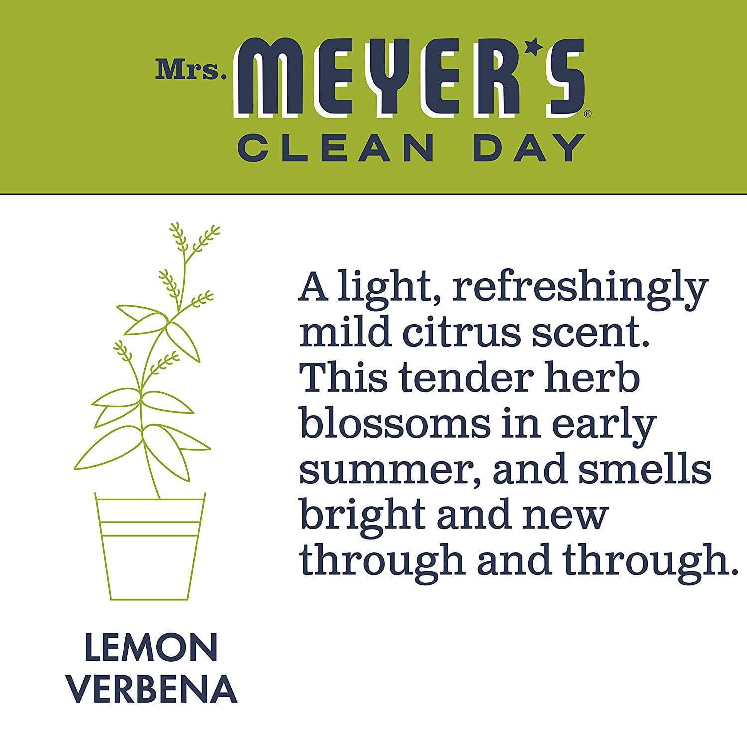 Mrs. Meyer's Clean Day Liquid Hand Soap - Lemon Verbena, 370ml hand soap