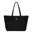 thumbnail image 3 of Bolso de mano para mujer, de lona, de nailon, impermeable, grande, informal, de gran capacidad, 3 of 6