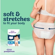 Always Discreet Postpartum and Adult Incontinence Underwear for Women, Size S/M, Maximum Protection, 14 Count