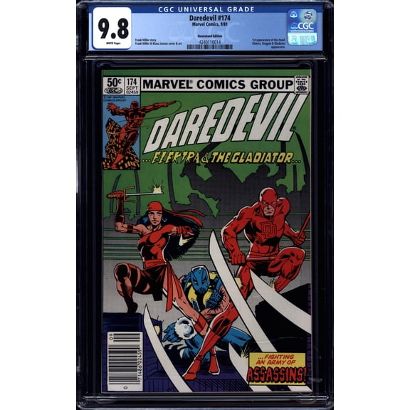 Daredevil #174 - CGC 9.8 Comic Book