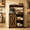 Dark Oak, variant on Catrimown Farmhouse Coffee Bar Cabinet, Sideboard Buffet Cabinet with Storage and Shelf, Dark Oak