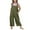 Army Green, variant on Loopsun Girls Summer Jumpsuits, Girls Overalls Kids Casual Sleeveless Wide Leg Jumpsuit Loose Rompers with Pockets Gray 9-10 Years