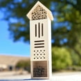 thumbnail image 4 of Pollination Palace - Wooden Bee & Butterfly Habitat with Ground Stake and Hook - Multicompartment Insect House for any Garden & Outdoor Area, 4 of 8