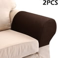 thumbnail image 1 of Ghopy - 2 fundas para reposabrazos de sofá, elásticas de elastano de alta calidad, impermeables, antipolvo, para sofá, toalla, sillones, sofás y sillones reclinables., 1 of 7