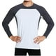 thumbnail image 2 of pstuiky camisa de manga larga para hombre, Camiseta de manga larga con cuello redondo para hombre, elástica, para entrenamiento físico, secado rápido y con protector solar. camisetas de hombre xl, 2 of 5