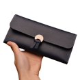 thumbnail image 6 of Zonghan Stylish PU Leather Long Wallet women Wallet Leisure Purse Simple Women Wallets Long Coin Pocket Card Holder Purse Fashion, 6 of 6