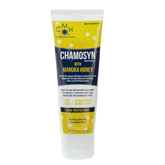 Chamosyn Hypoallergenic Ointment with Manuka Honey, Multi-Purpose Skin Protectant - 4 ounces, 1 Ct