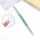thumbnail image 5 of Empujador de cutículas Yinane de vidrio de doble punta Herramienta profesional lavable lima verde, 5 of 7