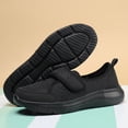 thumbnail image 2 of Orthopedic Sneakers Slip On Walking Shoes Women Breathable Mesh Upper Lightweight Arch Support Anti-Skid Thick Bottom Cushioning Foam Diabetic Shoes for Work Office Daily, 42, 2 of 7