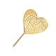 thumbnail image 2 of Bewildely Colección de corazones de acrílico dorado, decoración para tartas, postres, fiestas de cumpleaños, cupcakes de Jooan Kits de decoración para fiestas No.03, 2 of 6