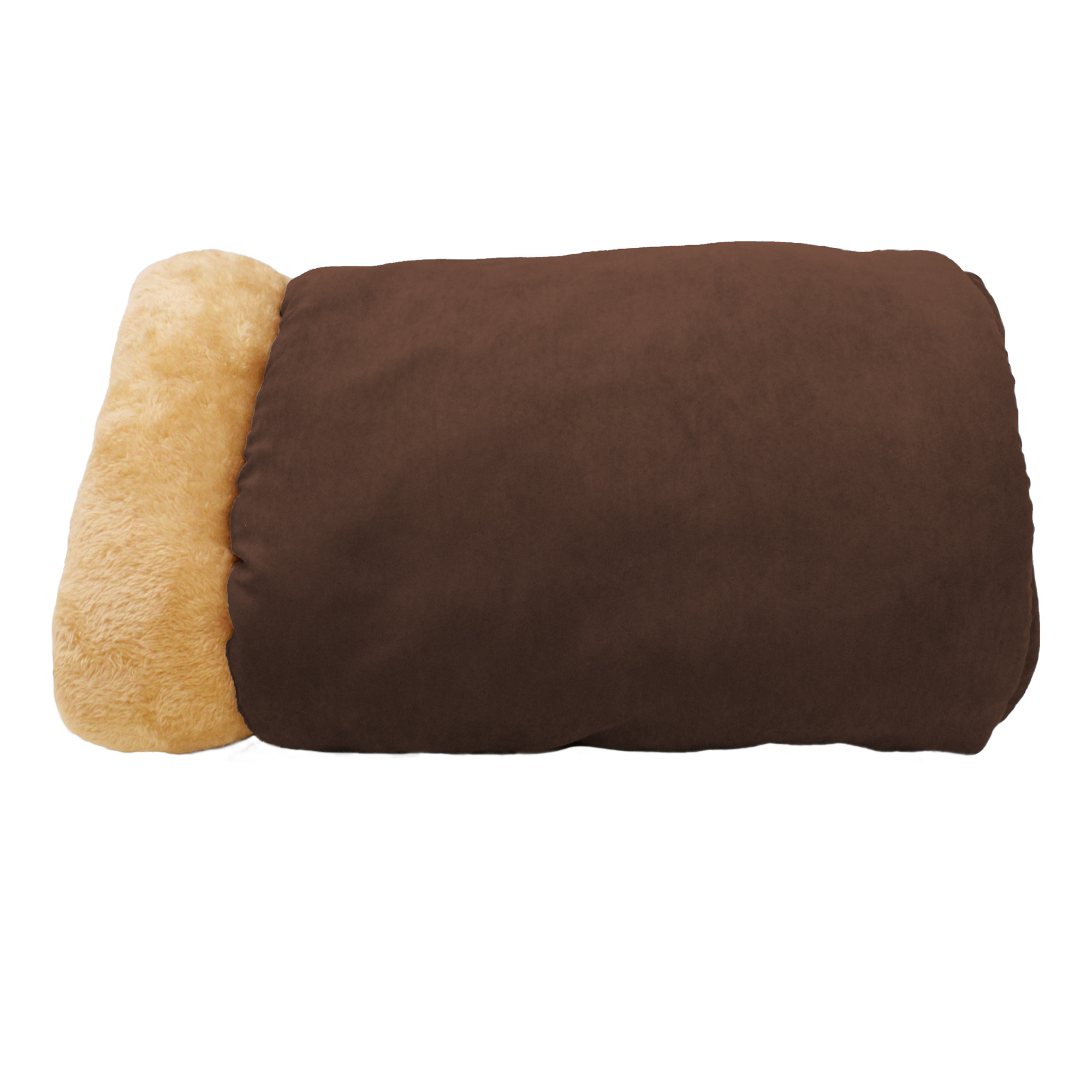 GOOPAWS 4 in 1 Self Warming Burrow Cat Bed, Pet Hideway Sleeping Cuddle Cave