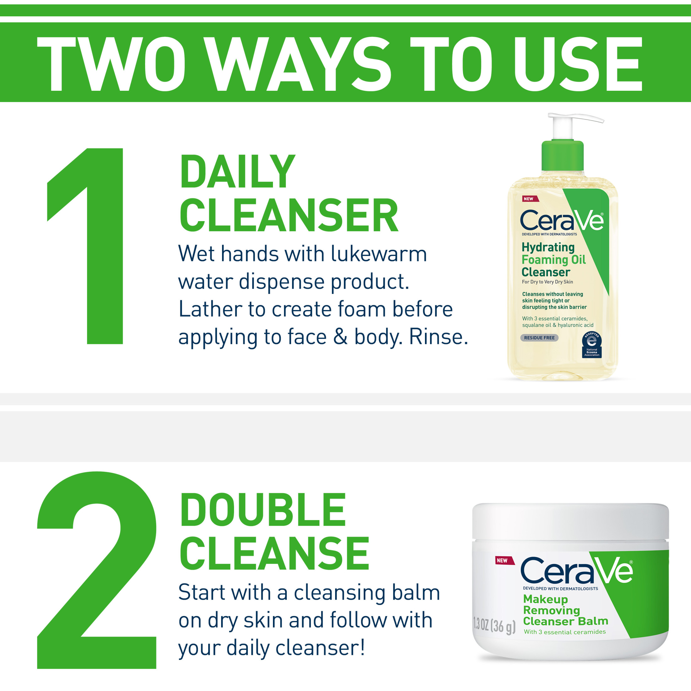 CeraVe Hydrating Foaming Oil Facial Cleanser for Dry Skin photo 6