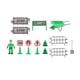 thumbnail image 4 of Camión de basura de juguete con aspersor, juguete educativo para niños y niñas. Estilo 1, 4 of 9