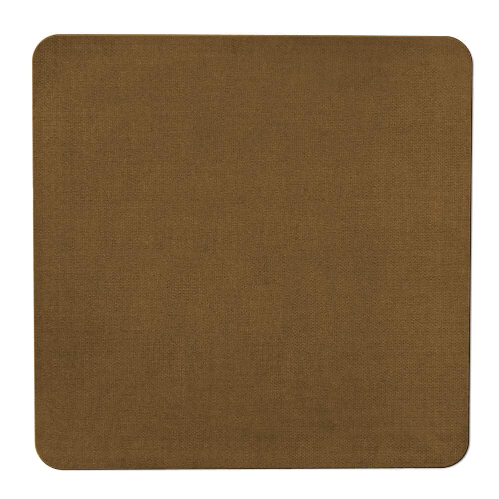 Skidresistant Carpet Indoor Area Rug Floor Mat Bronze Gold 4' X 4