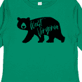 thumbnail image 4 of Inktastic West Virginia Black Bear Silhouette Boys or Girls Long Sleeve Toddler T-Shirt, 4 of 5