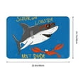 thumbnail image 3 of Disketp Shark With Sunglasses And Lobste Mat For Front Door Outside - Doormat Outdoor Entrance - Welcome Mats Outdoor,Outside Entry And Outdoor Entrance 16''X24'', 3 of 9