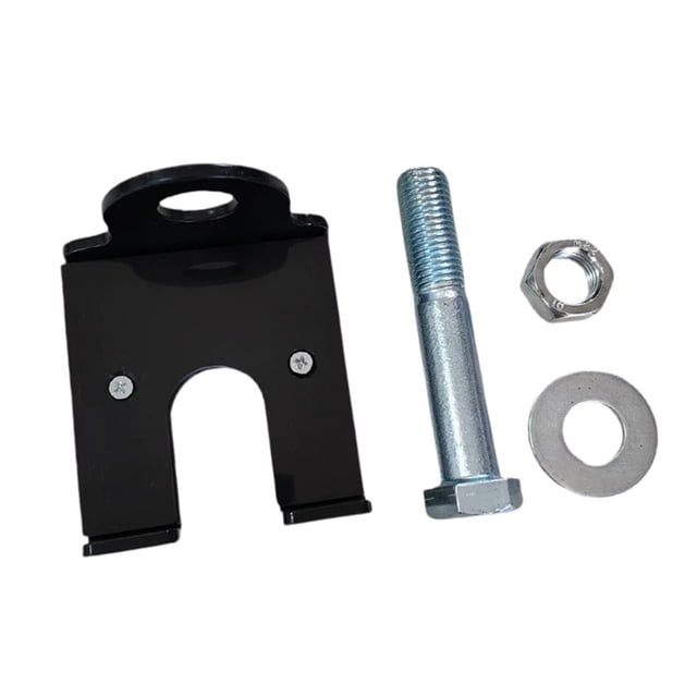 Almencla Barbell Hanger Wall Rack Holder for Rack with Screws Multipurpose Holds 26mm Bar black With nylon