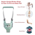 thumbnail image 5 of Arnés para caminar para niños pequeños de mano Asistente auxiliar Cinturón protector Andador de actividades para niños Ayudante de aprendizaje para caminar ajustable (verde), 5 of 5