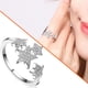 thumbnail image 1 of XWSHYW Anillos Nuevo Moda J-Oker Estrella de Cinco Puntas Pequeña Estrella Taladro, 1 of 6