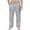 Gray-1, variant on Mens Metallic Shiny Pants Elastic Waistband Wide Leg Trousers with Drawstring Pockets Dance Party Stage Performance Pants