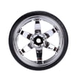 thumbnail image 3 of Graflsoa High-Performance 1/10 Scale Silver Drift Tires - Set of 4, Durable Rubber for TRX, HSP, Tamiya, HPI, Kyosho On-Road Racing Cars, Ideal for Extreme Drifting and Enhanced Grip, 3 of 6