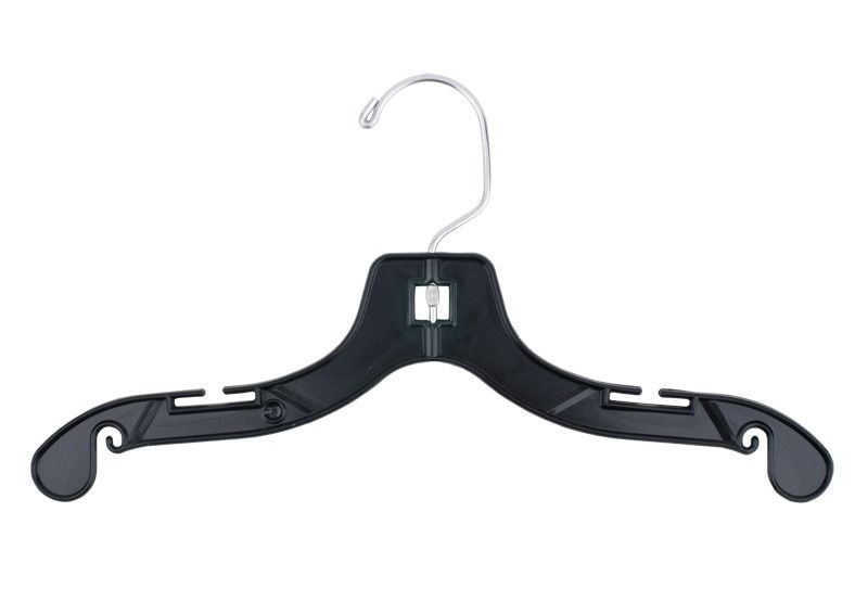 Details about   Hangon Recycled Plastic with Notches Shirt Hangers 10 Pack 17 Inch Black 