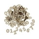thumbnail image 1 of Números de madera naturales, sin rebabas, seguros, prácticos, portátiles, diseño único, números de reloj de madera, 100 Uds., 1 of 5