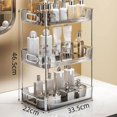 thumbnail image 1 of destyer Cosmetic Storage Rack Organizer Shelf for Kitchen Home Pantry Countertop Gray, 1 of 9
