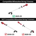 thumbnail image 4 of Soporte de pared para recortadora Milwaukee M18 Fuel String, compatible con 2825-20, soporte de pare, 4 of 5