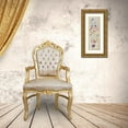 thumbnail image 3 of Vassileva, Silvia 13x32 Gold Ornate Wood Framed with Double Matting Museum Art Print Titled - Retro Floral I, 3 of 4